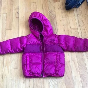 Toddler girls North Face coat